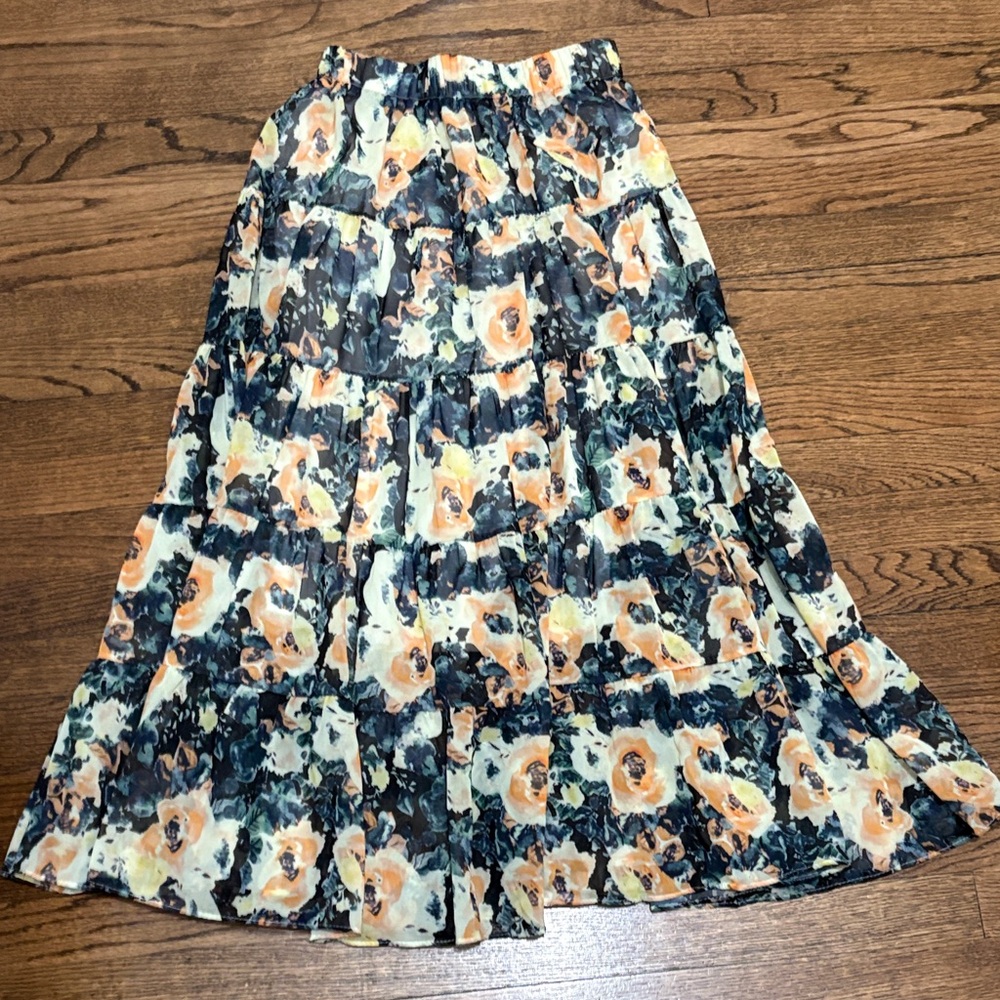 Gorgeous Floral Midi/Long Skirt